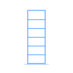 Furniture Bookcases Tesso Bookcase Silhouette Cutting Svg Files, Free Vectors File